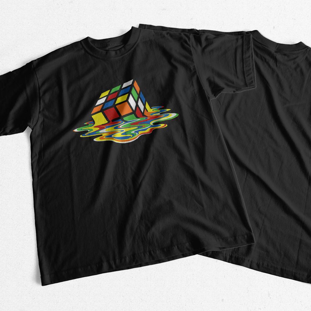 COOLMIND 100% Cotton Top Quality Magic Square Printing Men T Shirt Casual Men's Casual Magic Square T-shirt For Men Tee Shirts