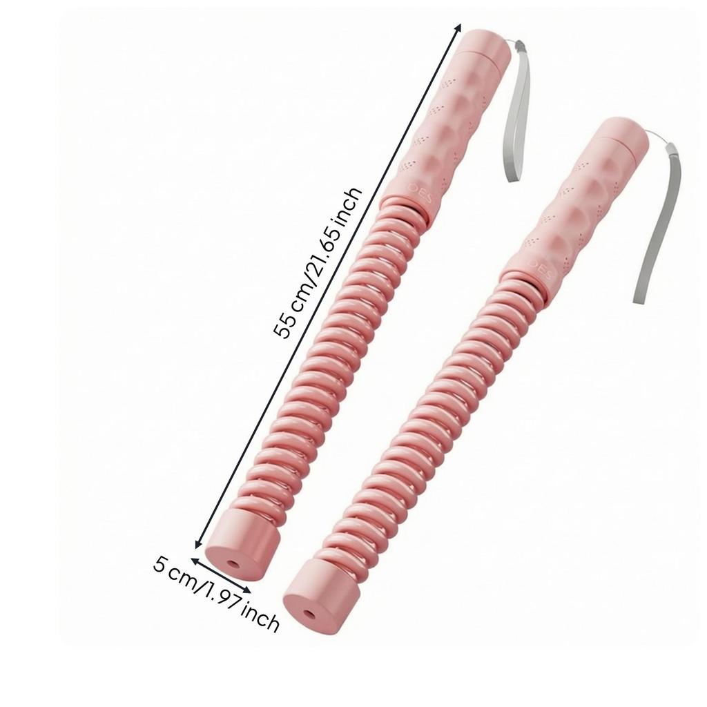 Cordless Battle Ropes Ergonomic Rope with Weighted Handles