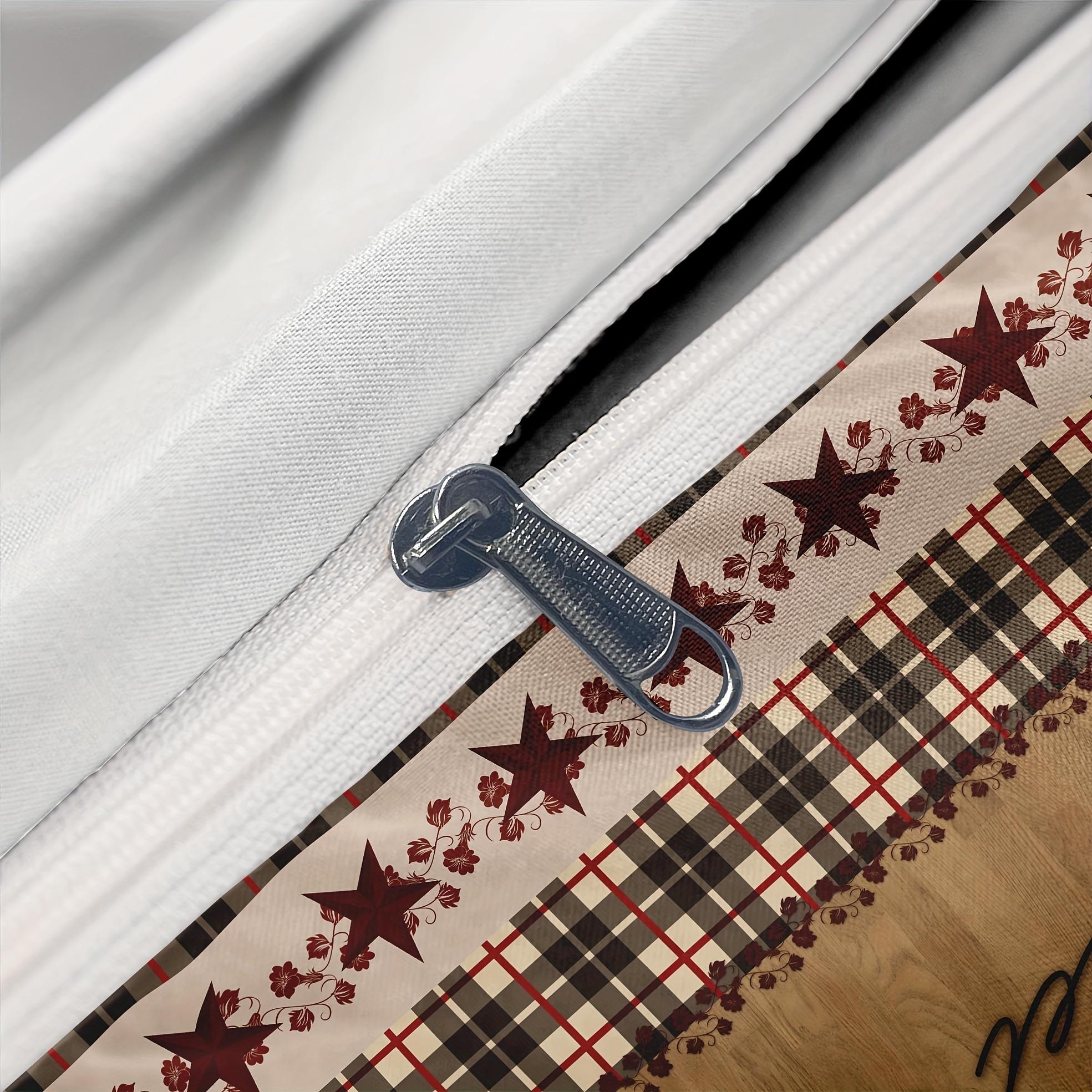 Комплект из 3 пододеяльников с цветочным рисунком — фото 6