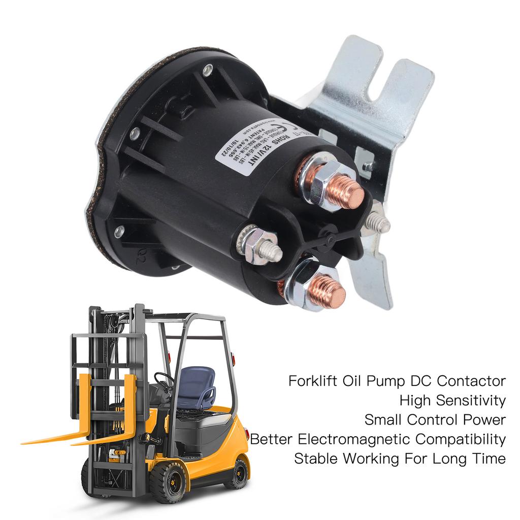 684 1261 212 17 Electric Oil Pump DC Contactor Sensitive Small Power 684 1261 212 17 Replacemant for TROMBETTA Forklift DC12V