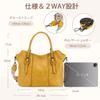 VASCHY Tote Bag for Large Capacity Shoulder Business PU A4 Detachable Zippered Shoulder Perfect for and Casual Yellow Women, Bag, Bag, Handbag,