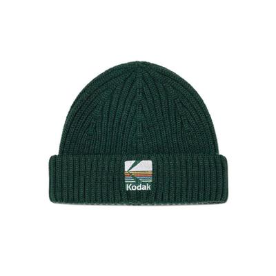 Kodak Apparel Regenbogen Kurze Mütze GRÜN