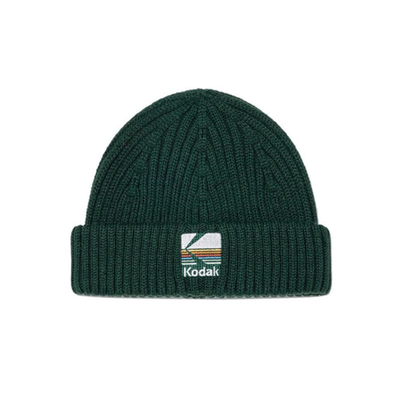 

KODAK Одежда Радужная короткая шапка БИНИ ЗЕЛЕНАЯ FREE