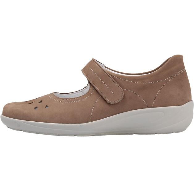 

Женские слипоны на липучке Semler Birgit b6035-040-027 бежевые 38