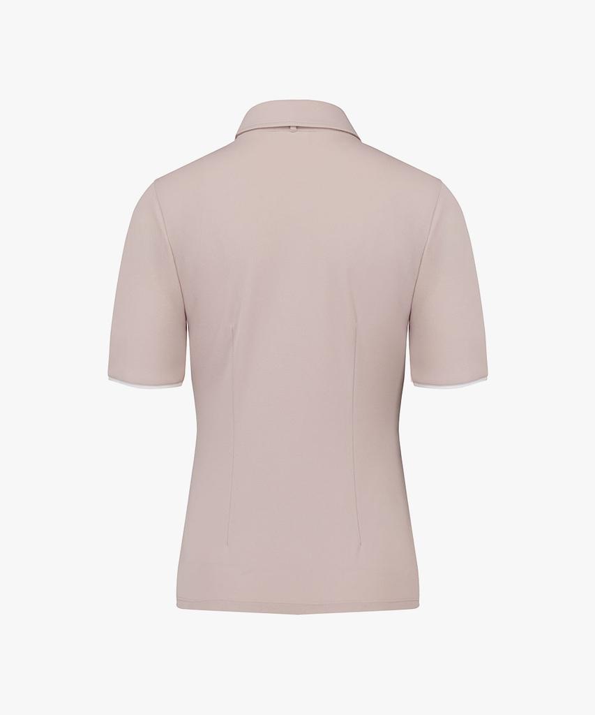 FAIRLIAR GOLF Logo Scarf Sleeve T-Shirt (Beige)