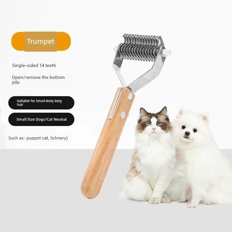 

Расческа для шерсти собак Расческа для удаления шерсти собак Расческа специальная для кардинга длинношерстных Удобный гаджет Очистка от пуха Распутывание узлов Расческа Зоотовары 14 Single tooth