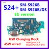 USB Charging Port Signal LCD Main Board NFC Coil Power Volume Flex Cable Earpiece LoudSpeaker Front Rear Camera For Samsung S24+