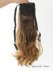 Synthetic Curly Ponytail Hair Multi-color Extensions Bandage Wrapped 18-inch Extension Ponytail For Women Daily Use