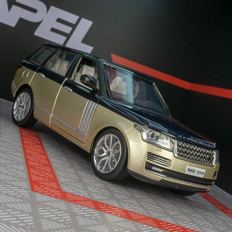 Linyi Toy Car Light 1:24 Range Rover Sports Suv Alloy Car Model Diecast & Toy Vehicles Metal Car Model Simulation Sound And Childrens Toy Gift