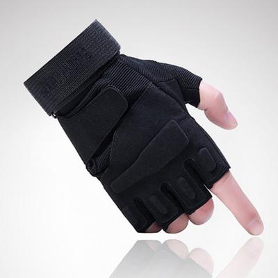 Gants tactiques Gants de cyclisme demi-doigts printemps et été pour hommes Équipement de sport de plein air Gants de combat anti-coupure