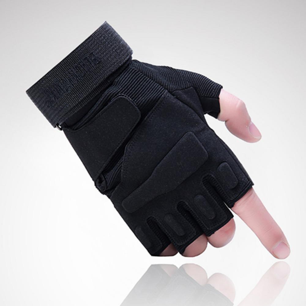 Taktiska handskar Herr vår och sommar halvfinger cykelhandskar Utomhus sportutrustning Stridande anti-skärhandskar