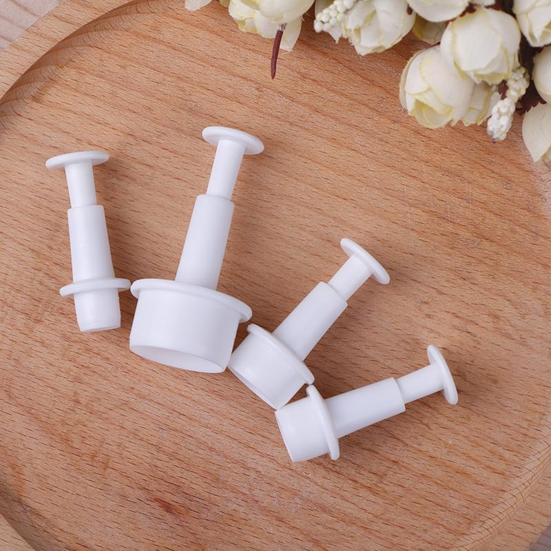 4 Stück runde Keksformen, Fondant, Kuchendekorationswerkzeuge, Küchenzubehör