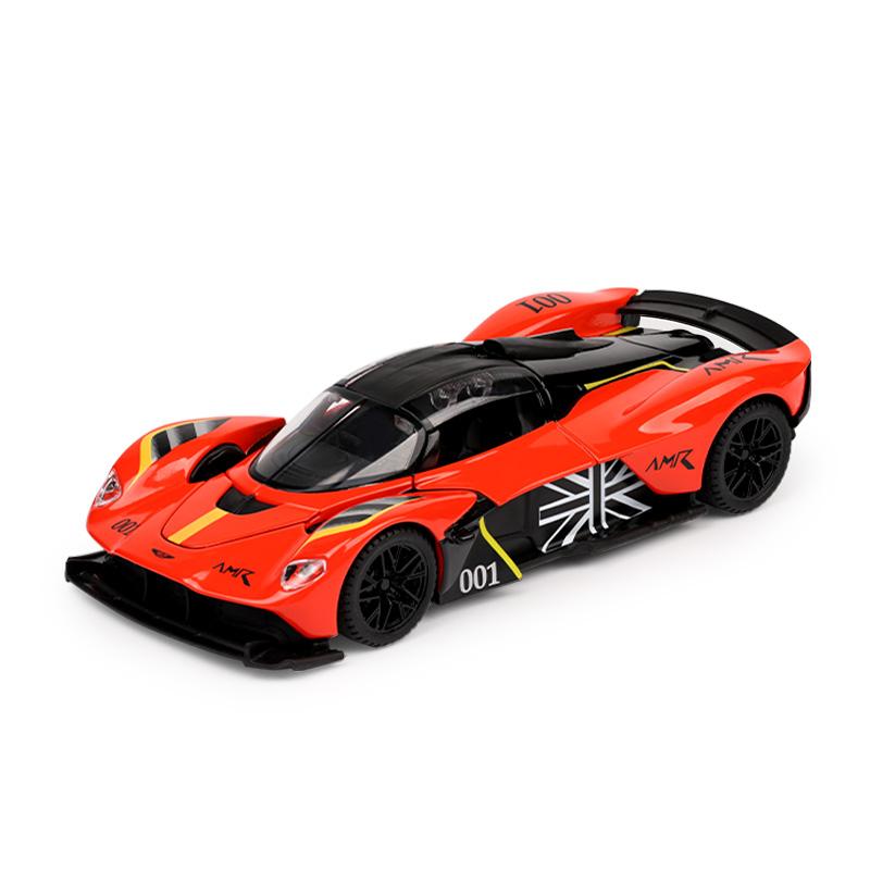 1/32 Aston Martin Valkyrie Supercar Alloy Metal Diecast Model Car Collectibles Boy’s Birthday Gift Home Trendy Ornaments & Gift