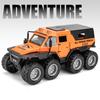 1/32 Russia Avtoros Shaman 8x8 ATV Armored Alloy Diecasts & Toy Vehicles Metal Toy Car Model Sound and Light Collection Kids Toy