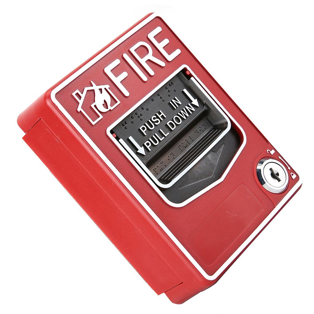 9-28VDC Manuelle Mehrere Draht System Sicherheit Feuer Pull Station Alarm Taste Rufen Punkt Sicherheit