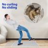 16 Pcs Rug Tape, Dual Sided Washable Removable Prevent Curling Rug Corner Holder, Keep Rug In Place Non Slip Adhesive Rug Stopper for Hardwood Floors