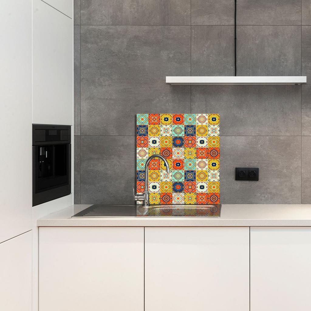 PANEL SZKLANY DO KUCHNI 60x65 Mozaika