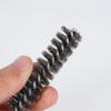 1/6Pcs With Handle Steel Bore Brush Stainless Steel Cleaning Brush  for Power Drill Impact Driver