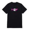 Huf Worldwide Skateboard T-Shirt Monitored Black Unisex T-Shirt