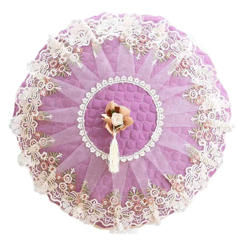 Round Desktop Electric Fan Protective Mesh Cover - Universal Fit