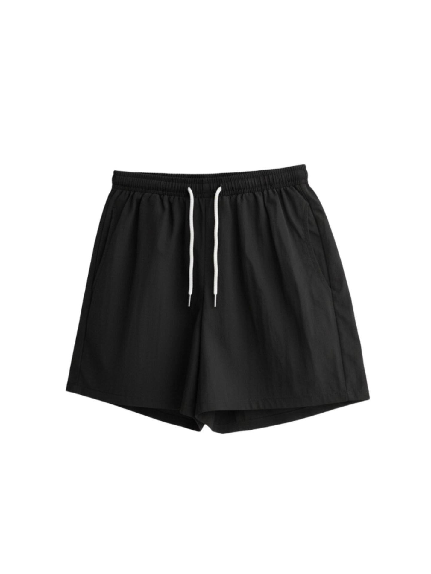 Women s Plus Size Lightweight Wide-Leg Casual Shorts Size 2 чёрный