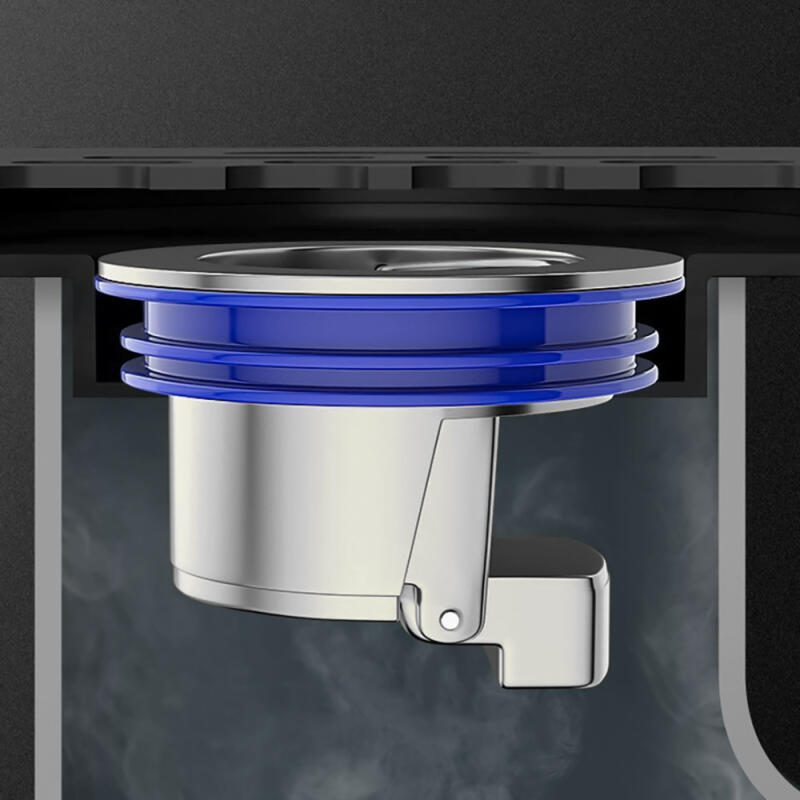 

Odor-reducing insect-blocking volleyball drain trap 2p (silver)