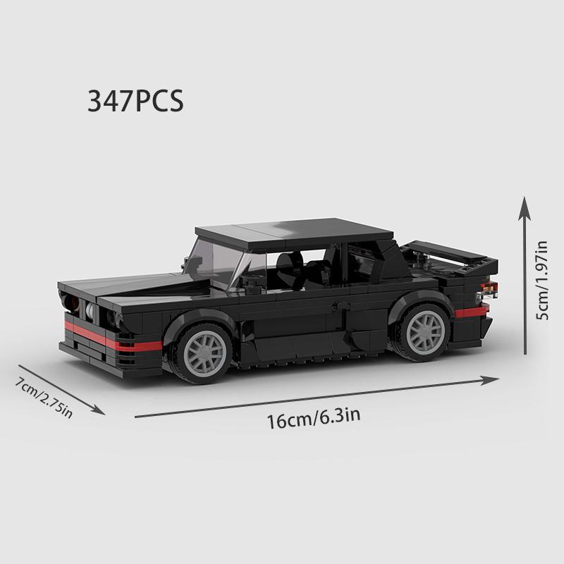 

MOC M3 E30 Городской Автомобиль Спортивный Автомобиль Гонщик Строительные Блоки Кирпич Гонки Креативный Гараж Суперкар Детские Игрушки Подарок Мальчик