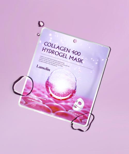 Lamellin Collagen 400 Hydrogel Mask Pack (10 Sheets x 25g)