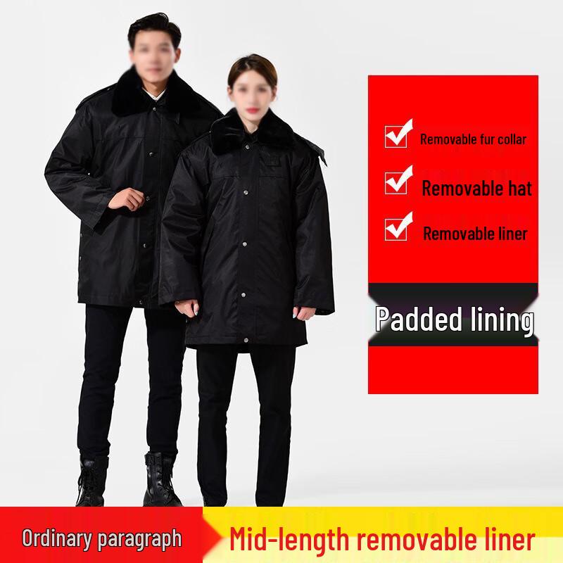 Jingcaiwu Security Guard Winter Cotton Jacket 175