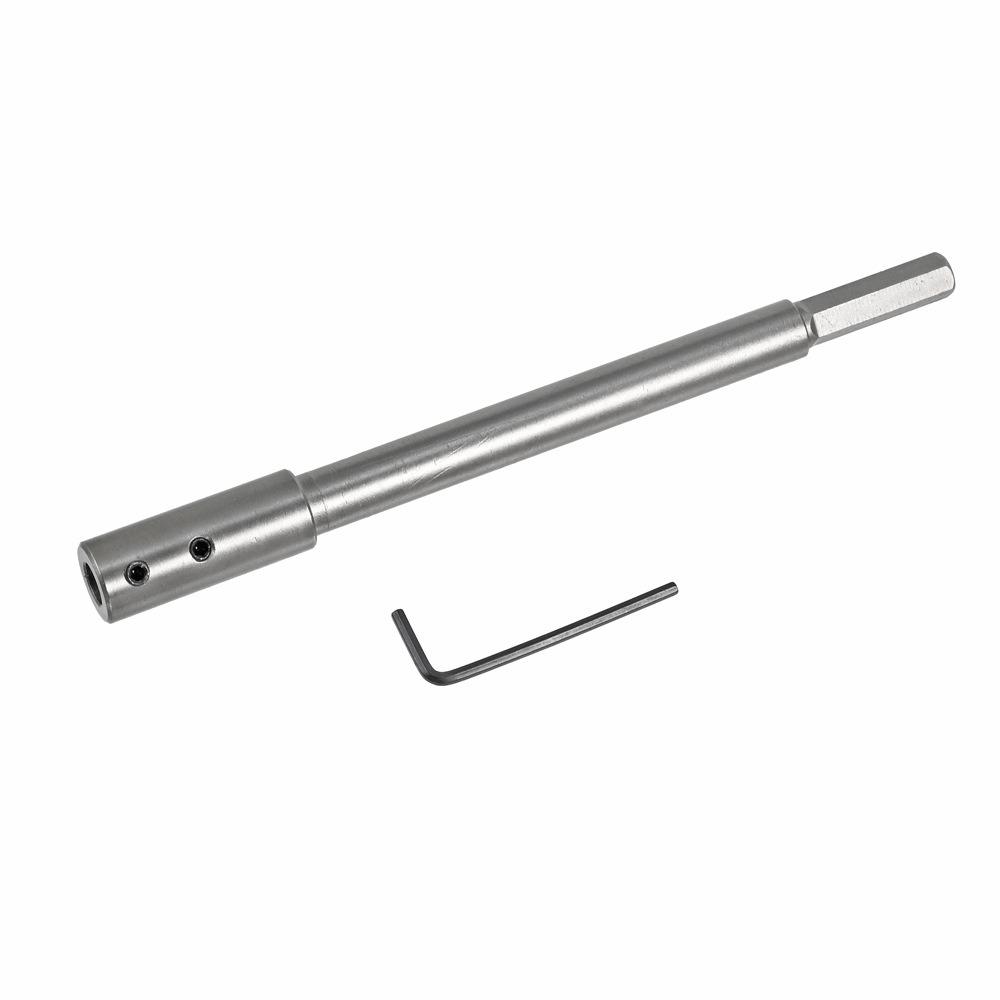 169mm 254mm Bohrerverlängerungsstange Extra Lang Sechskantaufnahme Lochöffner Verlängerungsstange 45# Stahl Hohe Härte