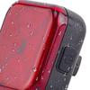 Bicycle Tail Light with Brake Sensor Waterproof USB Rechargeable MTB Road Mountain Bike Seatpost Saddle Mount Night Riding Warning Rear Lamp