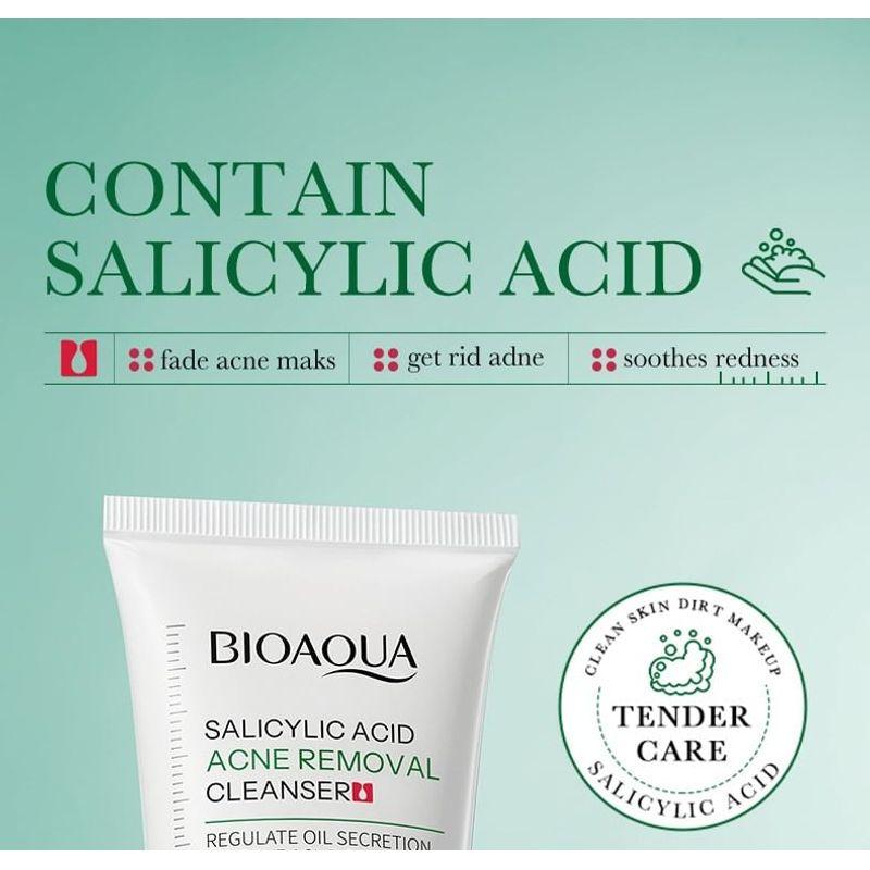 BIOAQUA - Salicylic Acid Acne Removal Cleanser