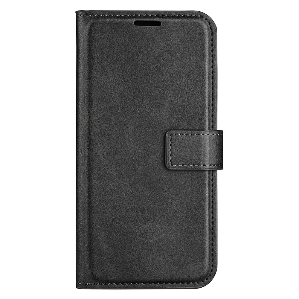 For Motorola Moto G 5G (2025) Stand Case Anti-Scratch Calf Texture Leather Phone Cover