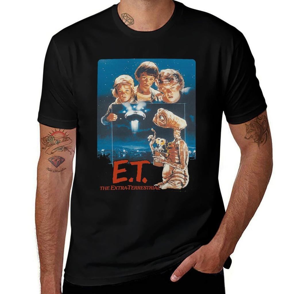 Extra Terrestrial Extra Terrestrial Film Tshirt Plus Size Summer Casual Tshirt