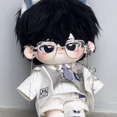20cm Cotton Doll Clothes No Attribute Suit Cool Handsome Uniform Temperament Casual Doll Dress Replacement Without Doll