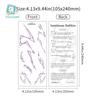 Glow Lightning Veins Kpop Girl Group Waterproof Temporary Tattoo Stickers