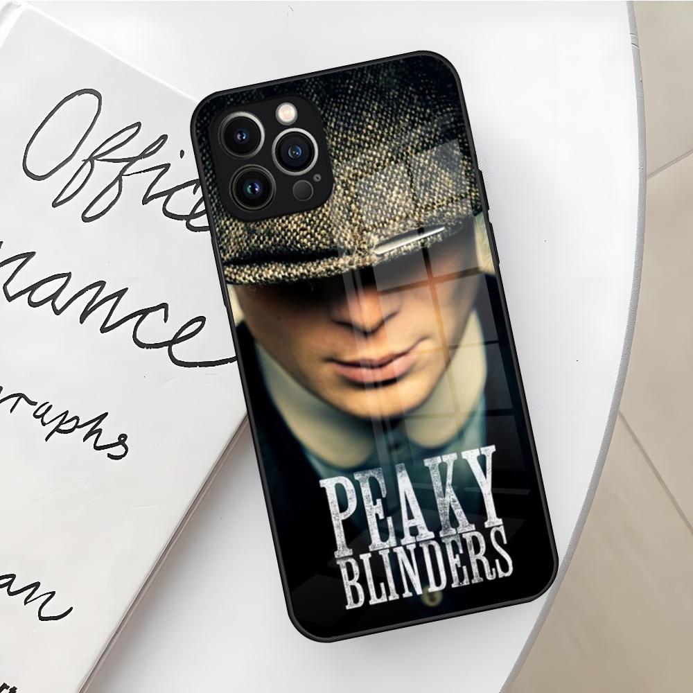 Peaky Blinders Thomas Shelby Phone Case for Iphone 16 15 14 12 11 13 Pro Max Mini X Xr Xs Se 8 Puls glass Cover