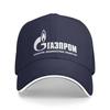 Casual GAZPROM Hats Hip Hop Hat Cotton Baseball Cap Custom Adjustable Trucker Hat for Unisex  WoUnisex