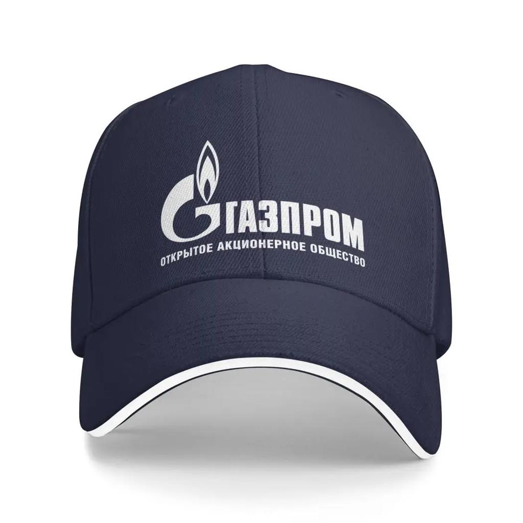 Casual GAZPROM Hats Hip Hop Hat Cotton Baseball Cap Custom Adjustable Trucker Hat for Unisex  WoUnisex