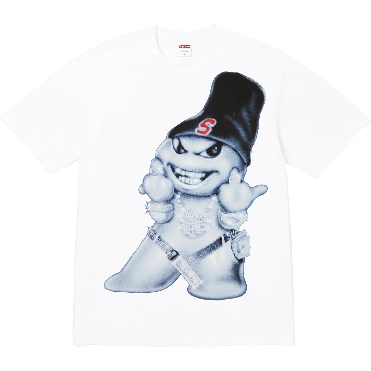 Supreme Snowman Tee White S