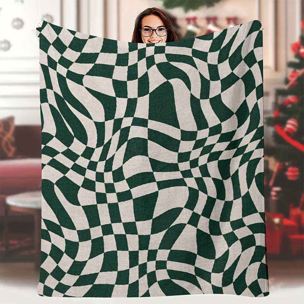 

Oversized Throw 60X80 Inches - Vintage Forest Green, Extremely Soft And Comfortable Blanket for Couch, Outdoor Use - Washable 75x90cm28x35in