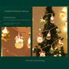 LED Christmas string lights 6 meter USB powered with Santa snowflakes and Christmas tree shapes for decoration