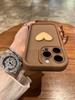 Cute 3D Love Heart Phone Case For 11 13 12 14 15 Pro Max 15 Plus Cases Camera Protection Silicone Shockproof Soft TPU Back Cover