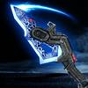 Colorful Glowing Bright Sword Axe Outdoor Toy Model 2 In 1 Multi-Color Changing Led Music Cosplay Cool Flashing Kids Toy Gifts