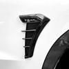 Gloss Black ABS Side Fender Vent Cover Trim For Tesla Model 3 Model Y 2017-2024 No Drilling Car Exterior Accessories