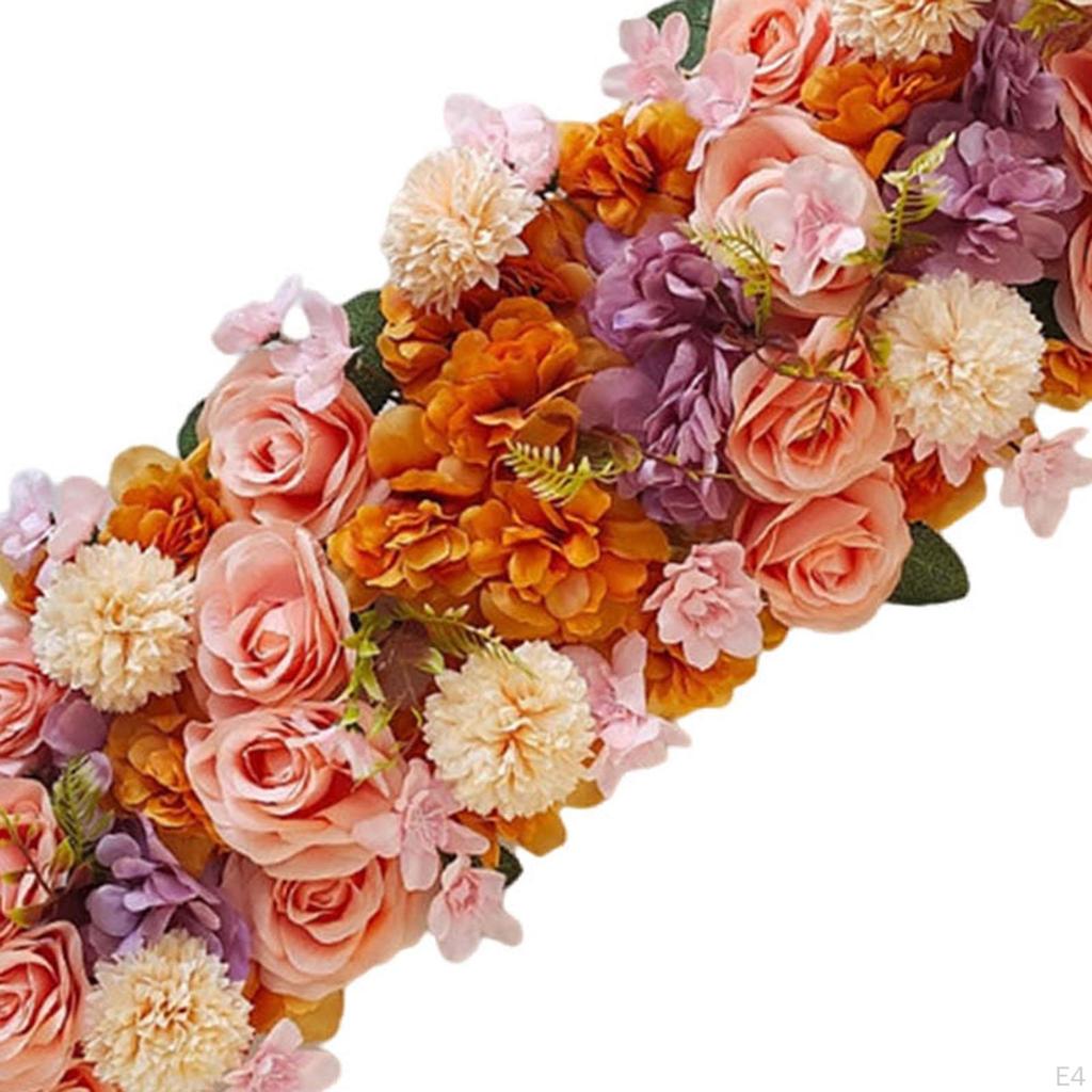 Arch Flower Panel Background Table Setting Decorations DIY Realistic Floral Arrangement