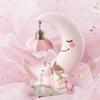 LED 3D Unicorn Bedside Desk Lamp Night Light Moon Lights Kids Bedroom