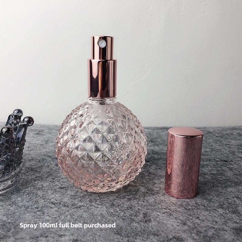 Glass Perfume Bottles with Spray Nozzle and Screw Cap for Niche Cosmetics