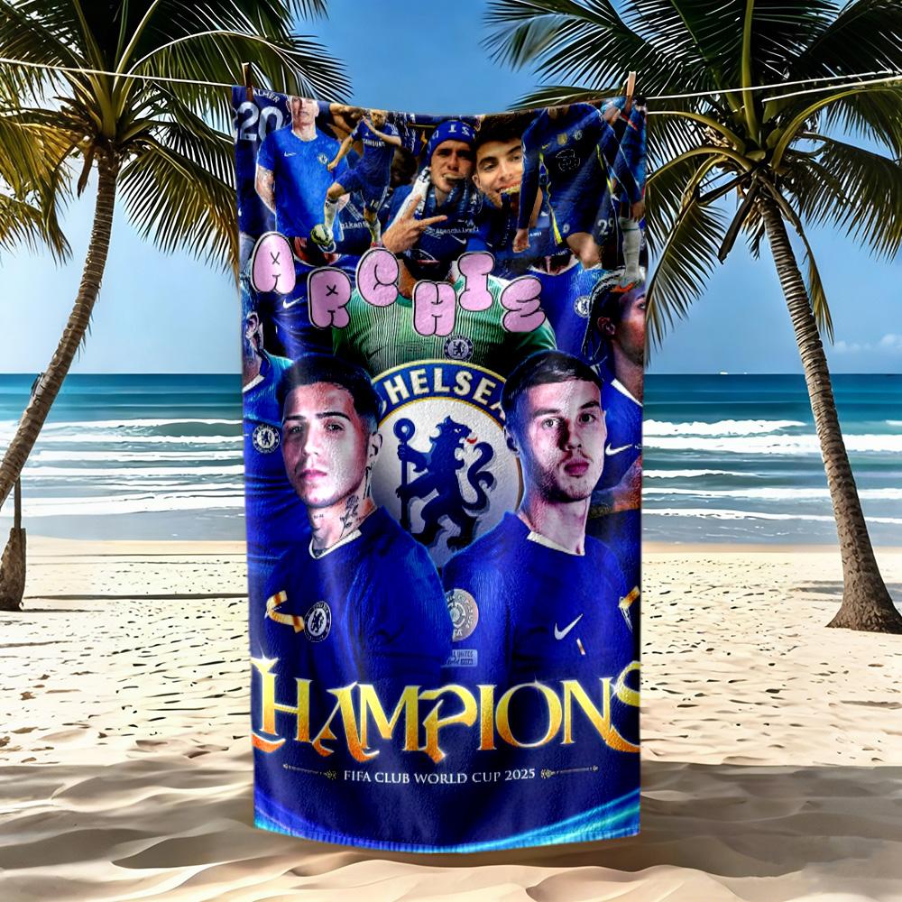 Chelsea Beach Towel High Absorbency Quickdry Comfortable Lightweight Perfect For Traveling Yoga Camping And Swimming