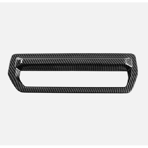Carbon Fiber Dashboard Differential Control Switch Cover Trim For Bronco +